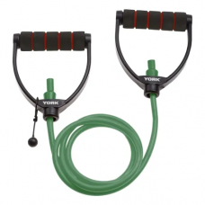 Еспандер трубчастий з ручками 13-16 кг York Medium, зелений