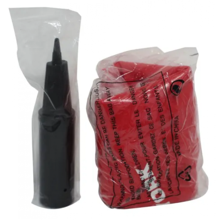 Фітбол York Fitness 55см червоний + насос