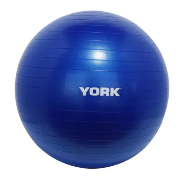 Фітбол York Fitness 65см синій + насос