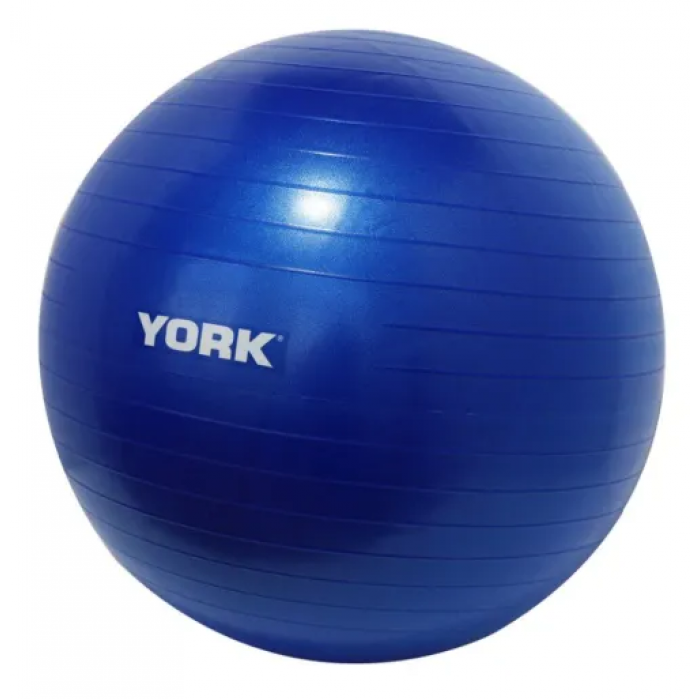 Фітбол York Fitness 65см синій + насос