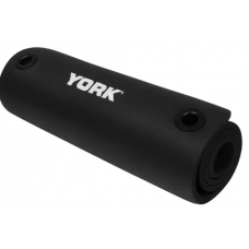 Мат для фітнесу з отворами York Fitness NBR 1см чорний