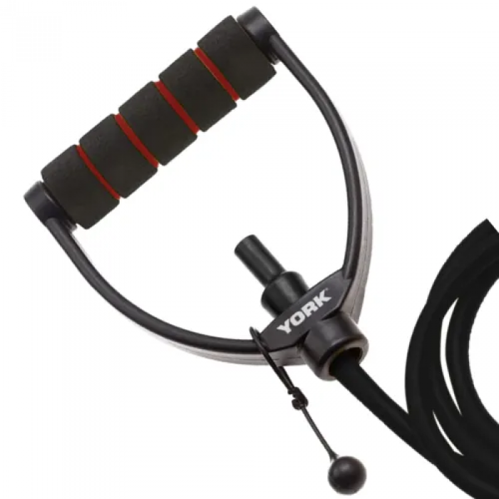 Эспандер трубчатый с ручками 17-20 кг York XX-Heavy, черный