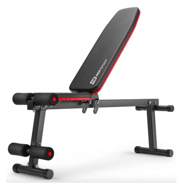 Набір Elitum Titan гантелі 2х26кг з лавою HS-1010 Pro