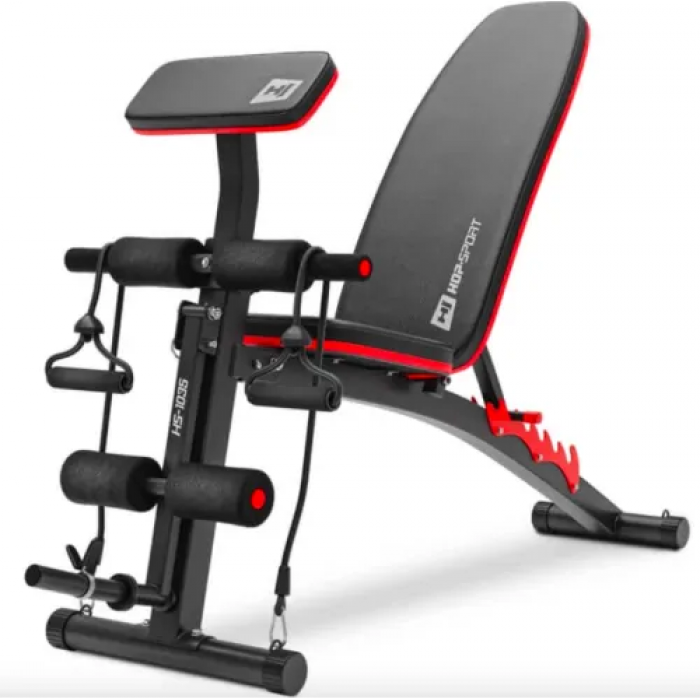 Набір Elitum Titan гантелі 2х21кг з лавою HS-1035