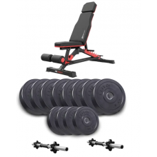 Набір Elitum Titan гантелі 2х26кг Hop-Sport HS-2090 HB