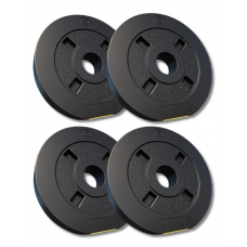 Сет композитных дисков Besport PowerPro 5 (4х1,25кг) для гантелей и штанг