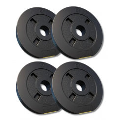 Сіт композитних дисків Besport PowerPro 5 (4х1,25кг) для гантелей та штанг