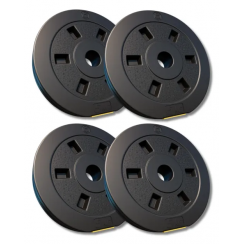 Сіт композитних дисків Besport PowerPro 20 (4х5кг) для гантелей та штанг