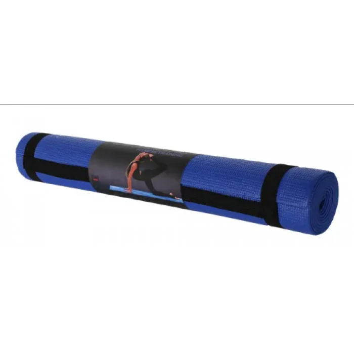 Килимок (мат) для фітнесу та йоги York Fitness 0,3см синій