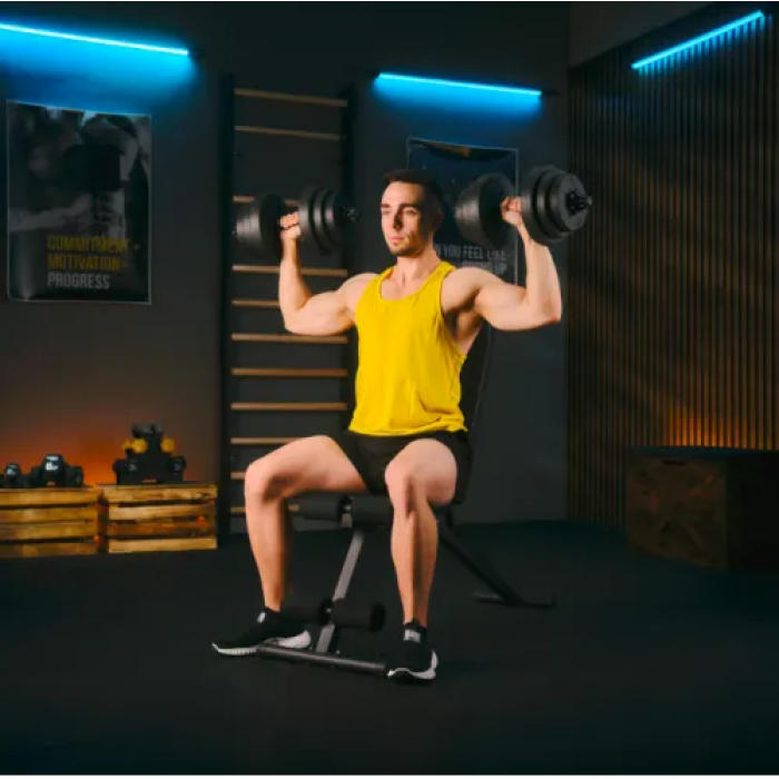 Гантели наборные композитные TREX Sport TX-010SK 2х10кг