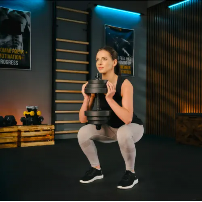 Гантели наборные композитные TREX Sport TX-010SK 2х10кг