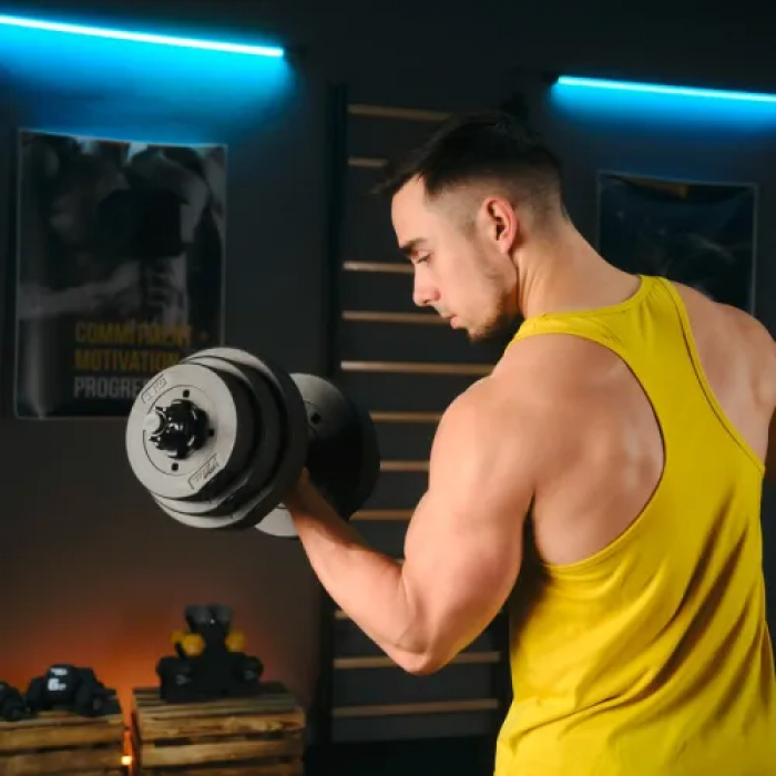 Гантели композитные регулируемые TREX Sport 2х20кг