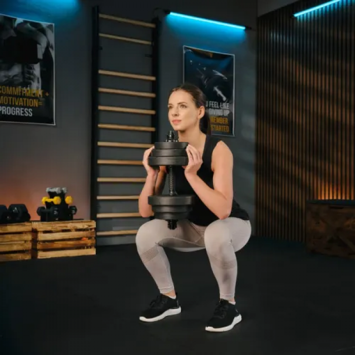 Гантели композитные регулируемые TREX Sport 2х20кг