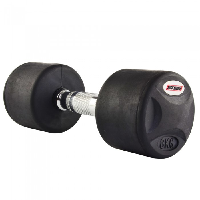 Гантель гумова Stein 8 кг
