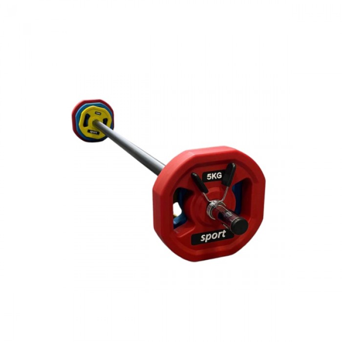 Штанга для аеробіки (бодіпамп) 20 кг TPU Generation Fitness FF51H2A