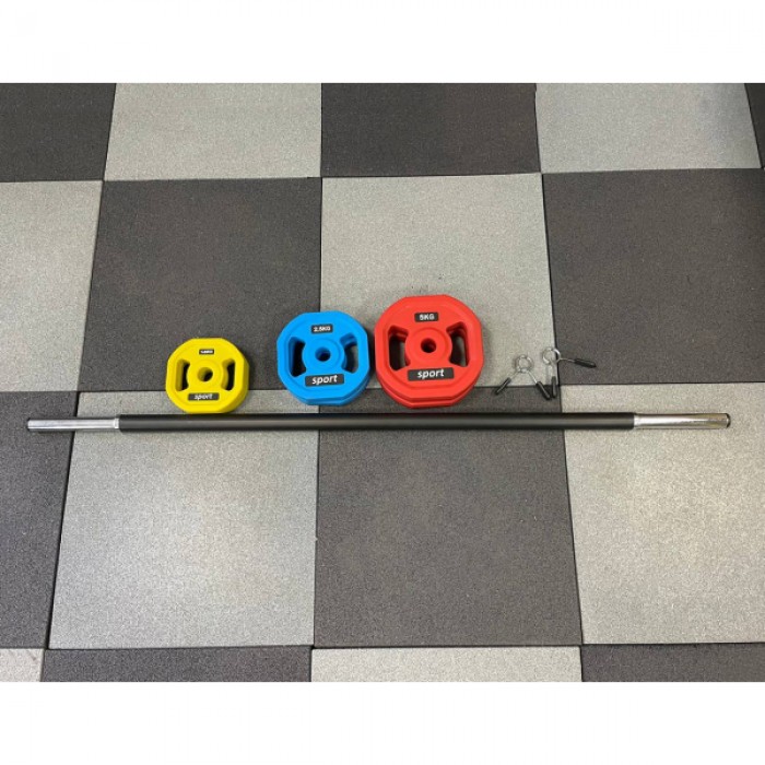 Штанга для аеробіки (бодіпамп) 20 кг TPU Generation Fitness FF51H2A