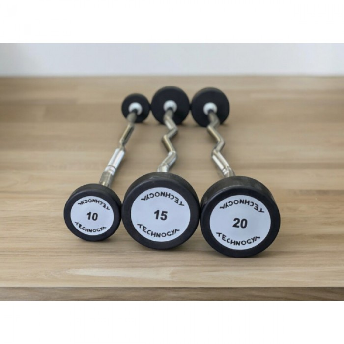 Штанга вигнута цілісна 25 кг Technogym TGW-25kg