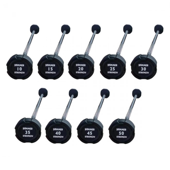 Набір прямих штанг 10-50 кг Hammer Strength FF10-50TPP
