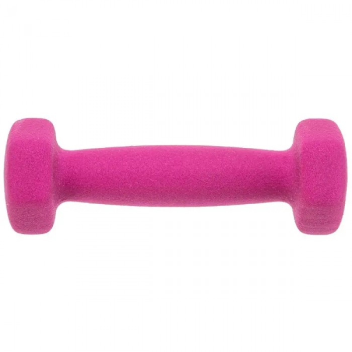 Гантель для фитнеса 0,5 кг 1шт с неопреновым покрытием Generation Fitness FF51D4A-0.5kg (розовый)