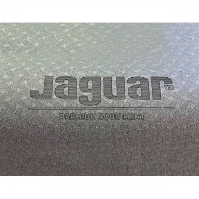 Мат гімнастичний для йоги Jaguar 183x61x0,6 см чорний