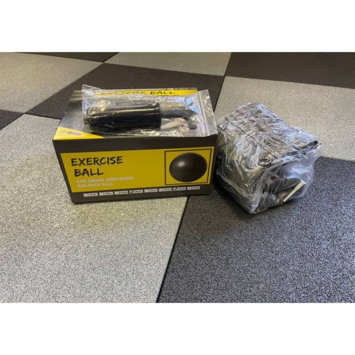 М'яч гімнастичний Generation Fitness FF-65 чорний