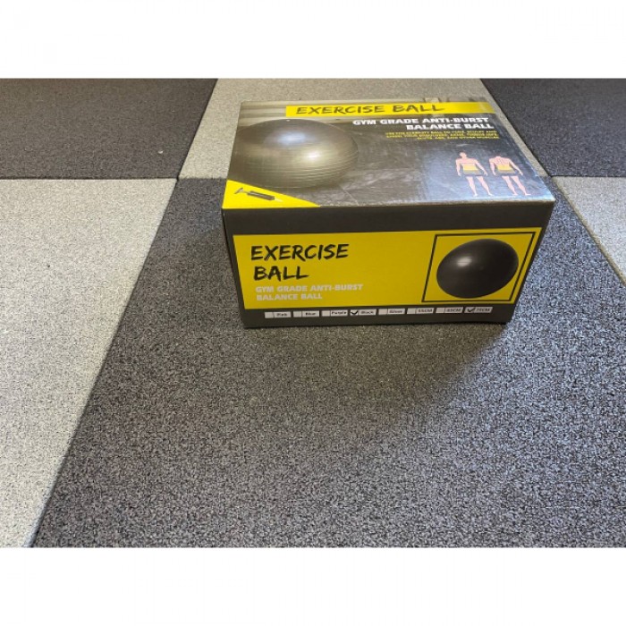 М'яч гімнастичний Generation Fitness FF-75 чорний