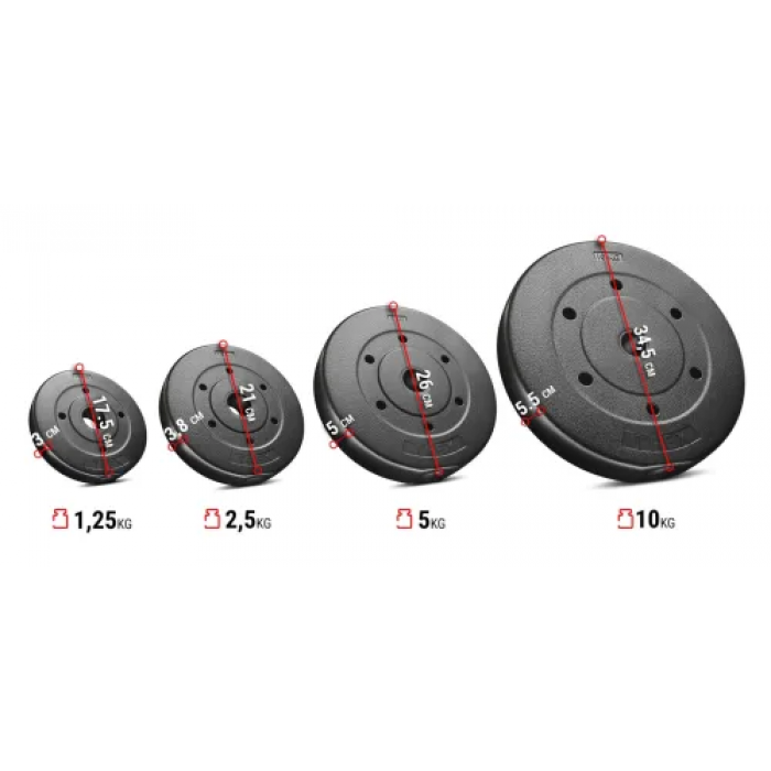 Гантели TREX 2х20кг