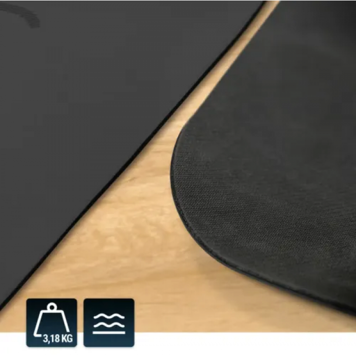 Йога-мат Hop-Sport PU 0,5см 183 x 68см HS-P005GM чорний