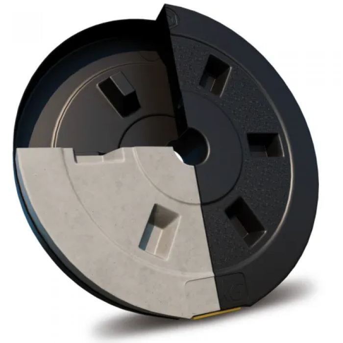 Набір зі штангою та гантелями Besport PowerPro 66кг з w-подібним грифом 120см.