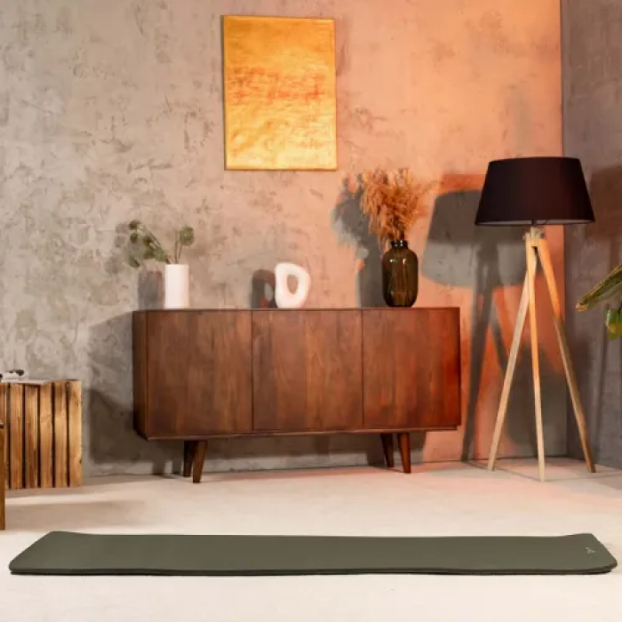 Килимок для йоги Hop-Sport HS-NB010GM NBR 1см темний хакі