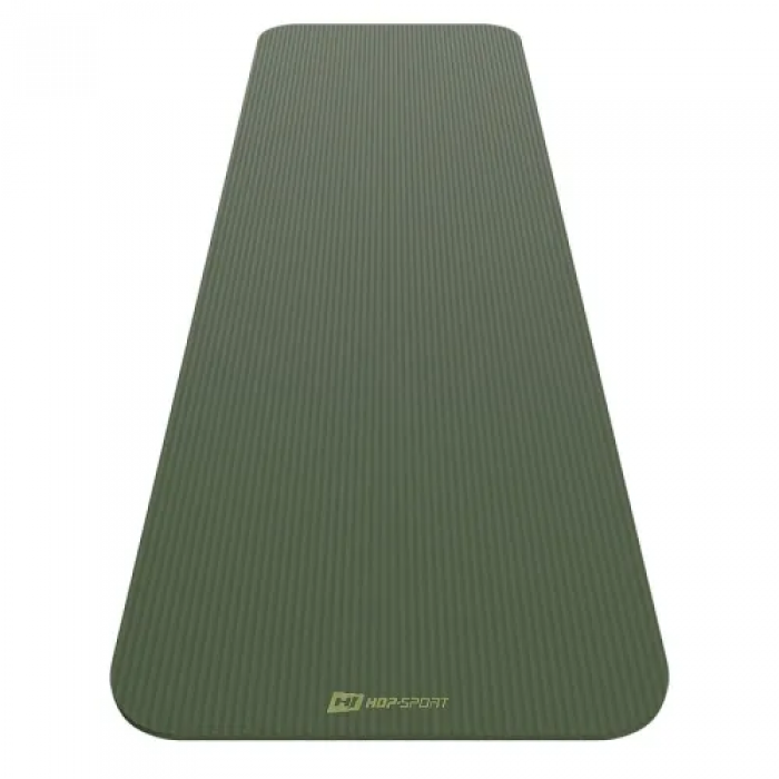 Килимок для йоги Hop-Sport HS-NB010GM NBR 1см темний хакі