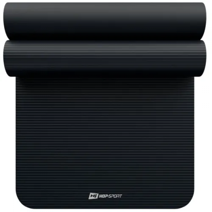 Килимок для йоги Hop-Sport HS-NB016GM NBR 1,5 см чорний