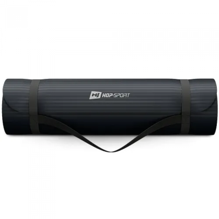 Килимок для йоги Hop-Sport HS-NB016GM NBR 1,5 см чорний