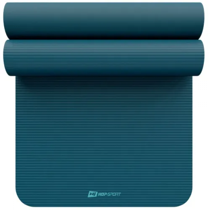 Килимок для йоги Hop-Sport HS-NB016GM NBR 1,5см темний морський