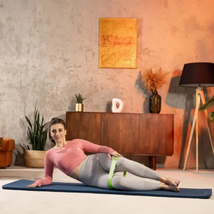 Килимок для йоги Hop-Sport HS-NB016GM NBR 1,5см темний морський