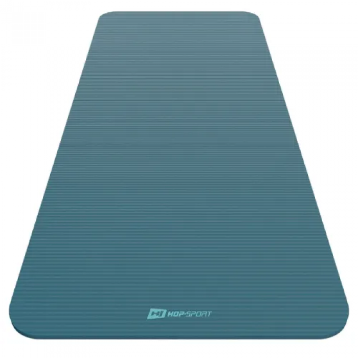 Килимок для йоги Hop-Sport HS-NB016GM NBR 1,5см темний морський