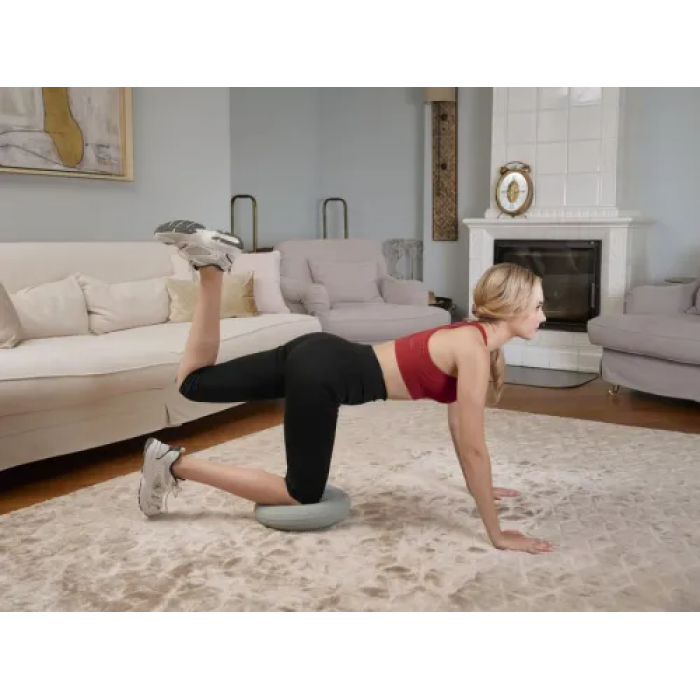 Балансувальна подушка Hop-Sport HS-R034BC сіра