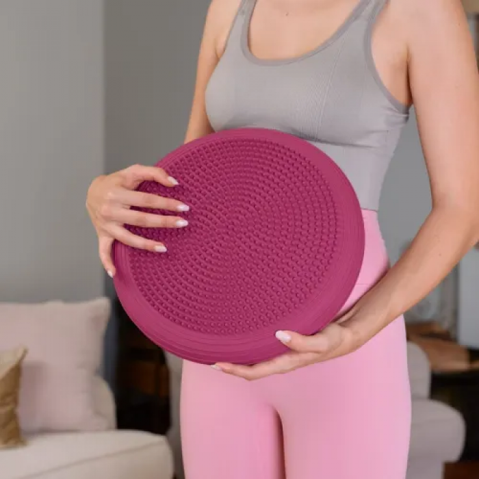 Балансувальна подушка Hop-Sport HS-R034BC бордова