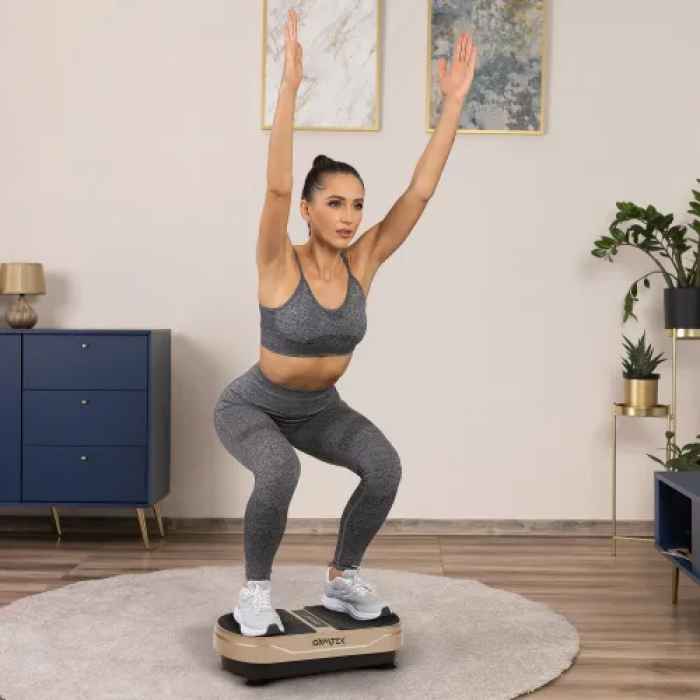 Вібраційна платформа GYMTEK XP300 золотистий