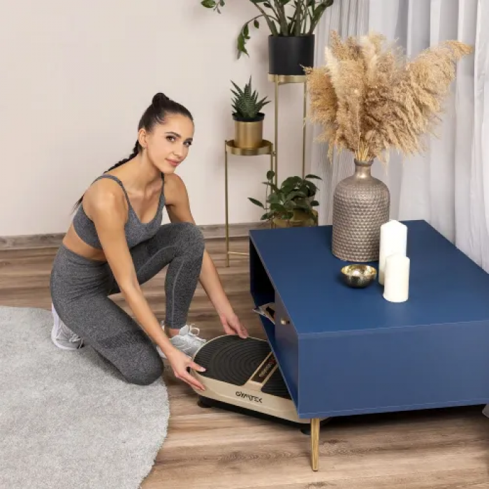 Вібраційна платформа GYMTEK XP300 золотистий