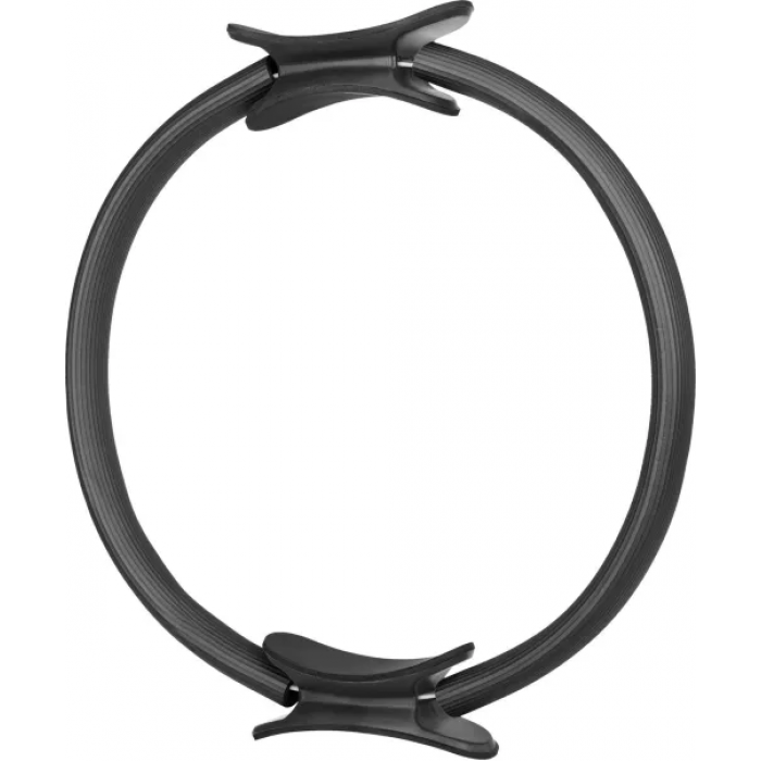 Кільце для пілатесу Gymtek армоване скловолокно 38см чорний