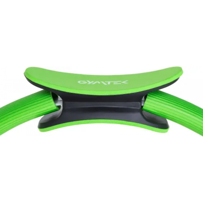 Кільце для пілатесу Gymtek армоване скловолокно 38см салатовий