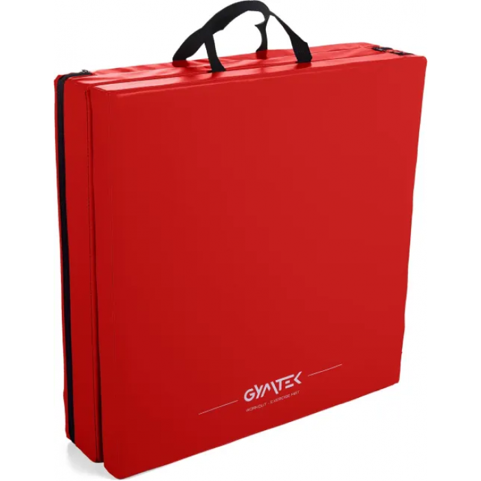 Мат гімнастичний жорсткий Gymtek 5см червоний