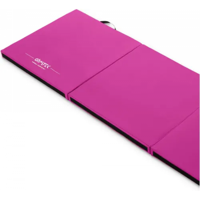 Мат гімнастичний жорсткий Gymtek 5см рожевий