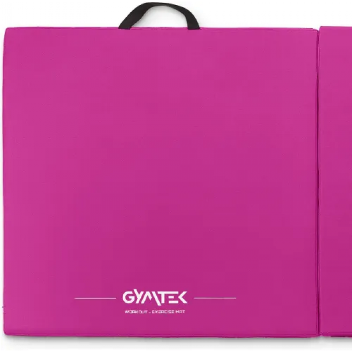 Мат гімнастичний жорсткий Gymtek 5см рожевий