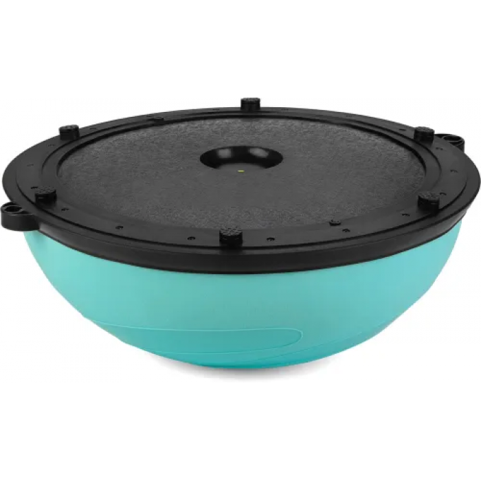 Балансувальна напівсфера Gymtek Flex Core Half Ball 58см з еспандерами + блакитний насос