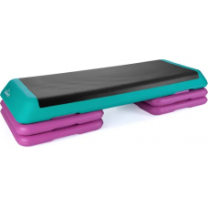 Степ-платформа Queenfit 3-х рівневий різнокольоровий