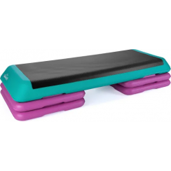 Степ-платформа Queenfit 3-х рівневий різнокольоровий