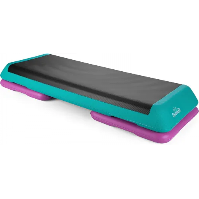 Степ-платформа Queenfit 3-х рівневий різнокольоровий