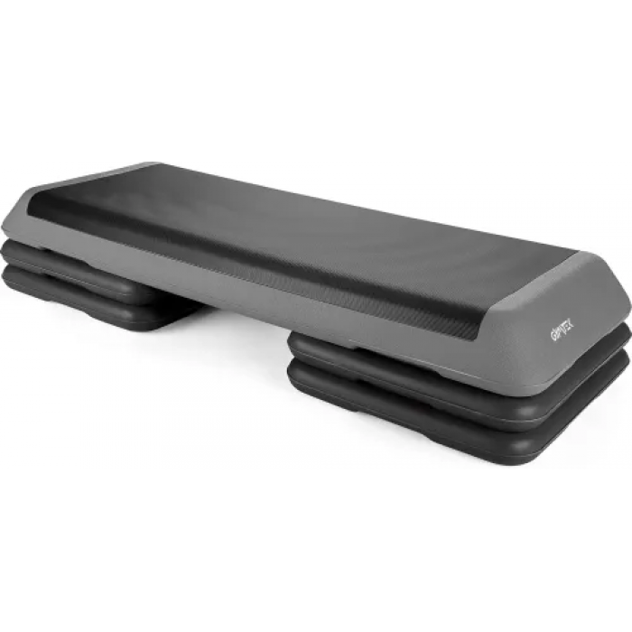 Степ платформа Gymtek 3-х рівнева сіра